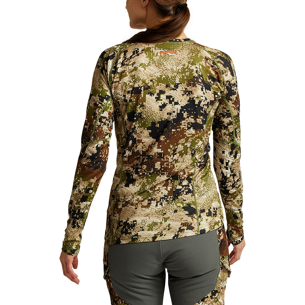 Women´s Core Lt Wt Crew - LS Optifade Subalpine