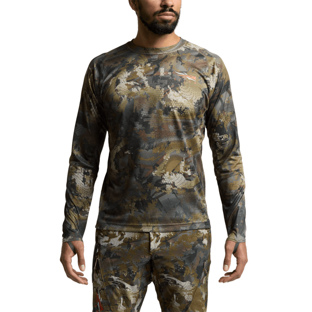 Core Merino 120 LS Crew Optifade Timber